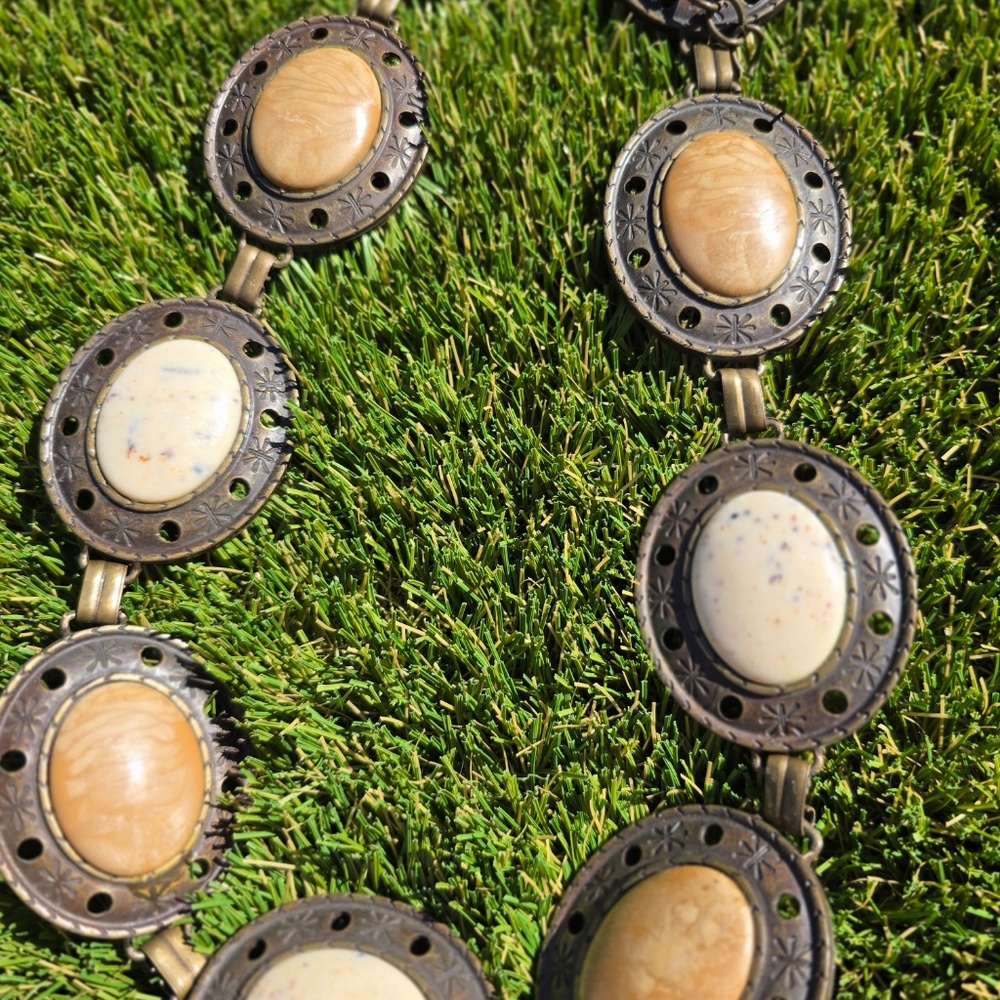 Unique and  rustic style  cowboy vibe  concho belt